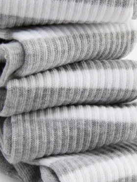 5er-Pack gestreifte Sportsocken