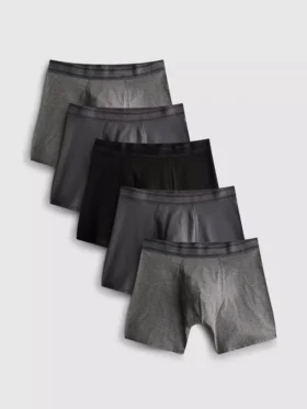 5er-Pack Jacquard-Badehosen