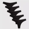 5er-Pack „Love to Lounge“ Tangas aus baumwollreichem Stoff 5er-Pack „Love to Lounge“ Tangas aus baumwollreichem Stoff