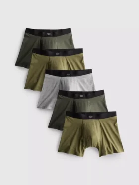 5er-Pack melierte Badehosen