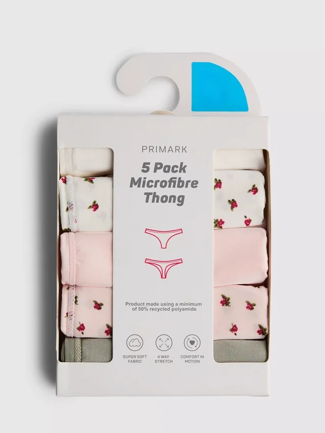 5er-Pack Mikrofaser-Tangas 5er-Pack Mikrofaser-Tangas