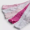 5er-Pack Mikrofaser-Tangas mit Spitzenbesatz 5er-Pack Mikrofaser-Tangas mit Spitzenbesatz