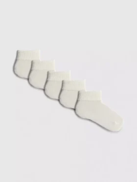 5er-Pack Socken mit gerippten Bündchen