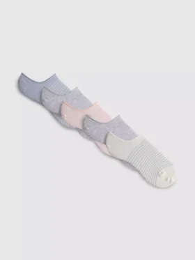 5er-Pack unsichtbare Baumwoll-Socken