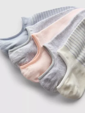 5er-Pack unsichtbare Baumwoll-Socken