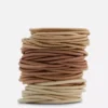 60er-Pack dicke elastische Haargummis