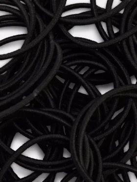 60er-Pack dicke elastische Haargummis