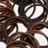 60er-Pack dicke elastische Haargummis