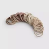 60er-Pack dicke Haargummis