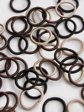 60er-Pack Mini-Haarbänder