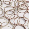 60er-Pack schmale Haargummis