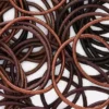 60er-Pack schmale Haargummis