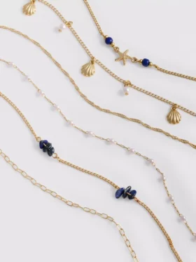 6er-Pack Choker-Ketten 6er-Pack Choker-Ketten