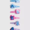 6er-Pack Disney-Stitch-Haarspangen mit Druckknopf