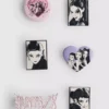 6er-Pack K-Pop-„Demon Hunters“-Anstecker