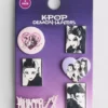 6er-Pack K-Pop-„Demon Hunters“-Anstecker