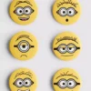 6er-Pack Minions-Buttons