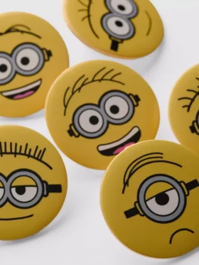 6er-Pack Minions-Buttons 6er-Pack Minions-Buttons