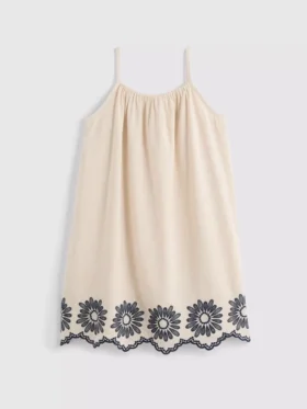 7–15 Jahre | besticktes Cami-Smock-Kleid