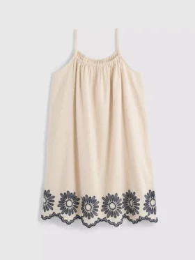 7–15 Jahre | besticktes Cami-Smock-Kleid