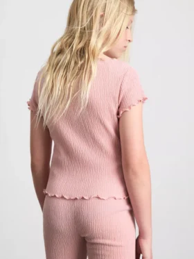 7–15 Jahre | Bluse mit Knitteroptik