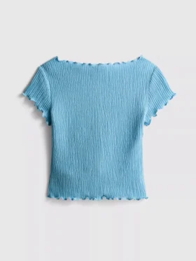 7–15 Jahre | Bluse mit Knitteroptik
