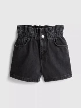 7–15 Jahre | Denim-Shorts im Paperbag-Stil