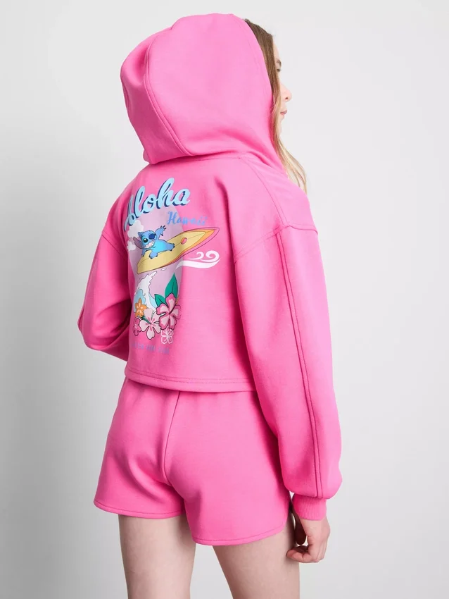 7–15 Jahre | Disney-Stitch-Kapuzenpullover mit Reißverschluss 7–15 Jahre | Disney-Stitch-Kapuzenpullover mit Reißverschluss
