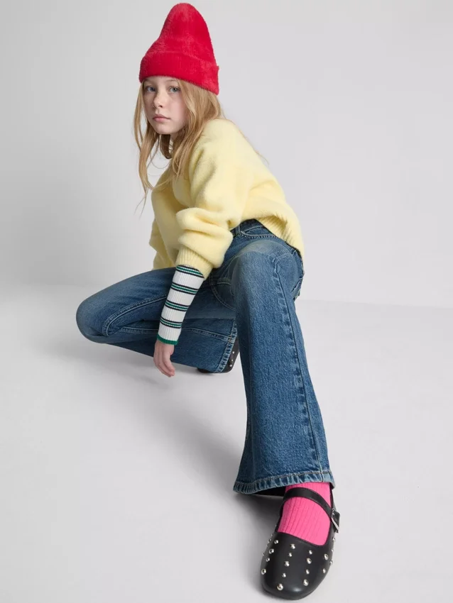 7–15 Jahre | Flare-Jeans mit Gürtel 7–15 Jahre | Flare-Jeans mit Gürtel