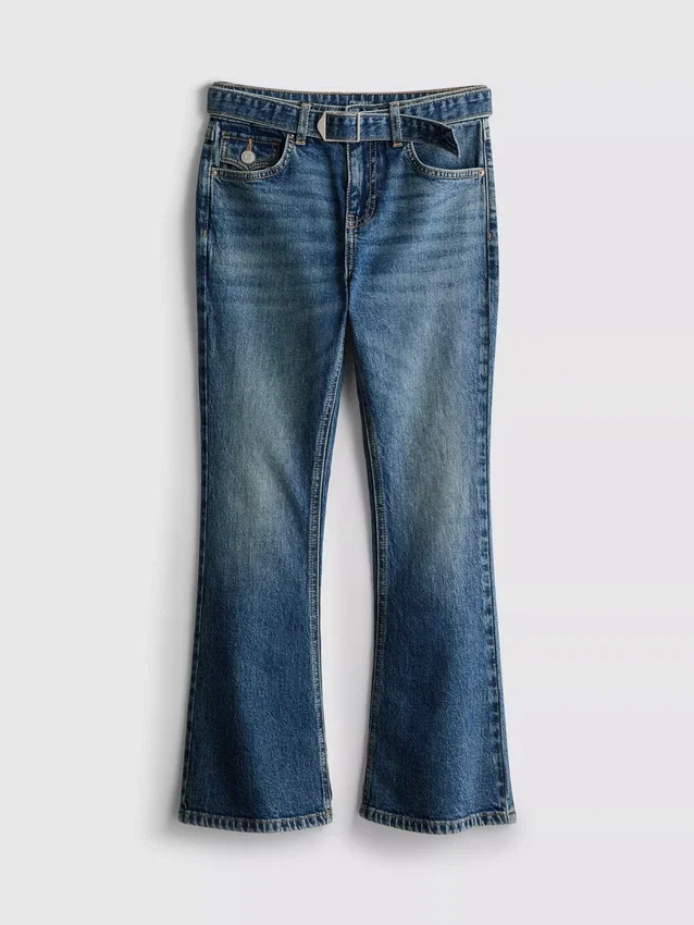 7–15 Jahre | Flare-Jeans mit Gürtel 7–15 Jahre | Flare-Jeans mit Gürtel