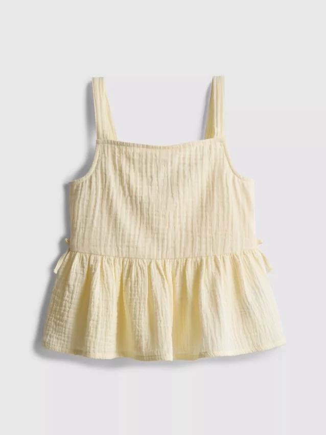 7–15 Jahre | geraffte Bluse mit Schleife 7–15 Jahre | geraffte Bluse mit Schleife