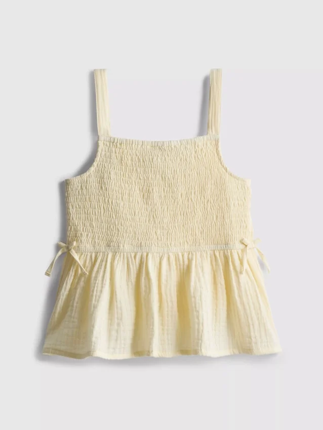 7–15 Jahre | geraffte Bluse mit Schleife 7–15 Jahre | geraffte Bluse mit Schleife