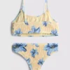 7–15 Jahre | geraffter bedruckter Bikini 7–15 Jahre | geraffter bedruckter Bikini