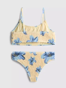7–15 Jahre | geraffter bedruckter Bikini