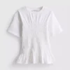 7–15 Jahre | gerafftes Peplum-Hemd 7–15 Jahre | gerafftes Peplum-Hemd