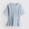7–15 Jahre | gerafftes Peplum-Hemd 7–15 Jahre | gerafftes Peplum-Hemd
