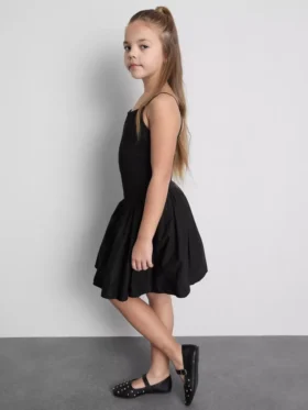 7–15 Jahre | gerafftes Trägerkleid