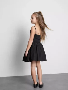 7–15 Jahre | gerafftes Trägerkleid