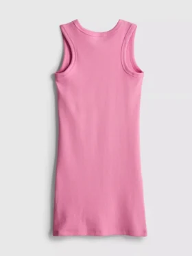 7–15 Jahre | geripptes, ärmelloses Kleid