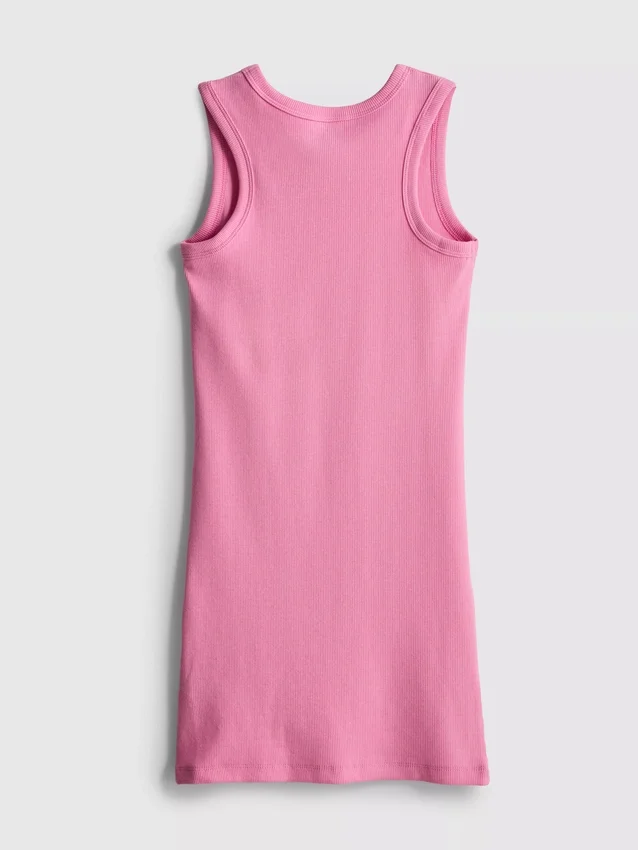 7–15 Jahre | geripptes, ärmelloses Kleid 7–15 Jahre | geripptes, ärmelloses Kleid