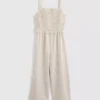 7–15 Jahre | Gestreifter, geraffter Jumpsuit 7–15 Jahre | Gestreifter, geraffter Jumpsuit