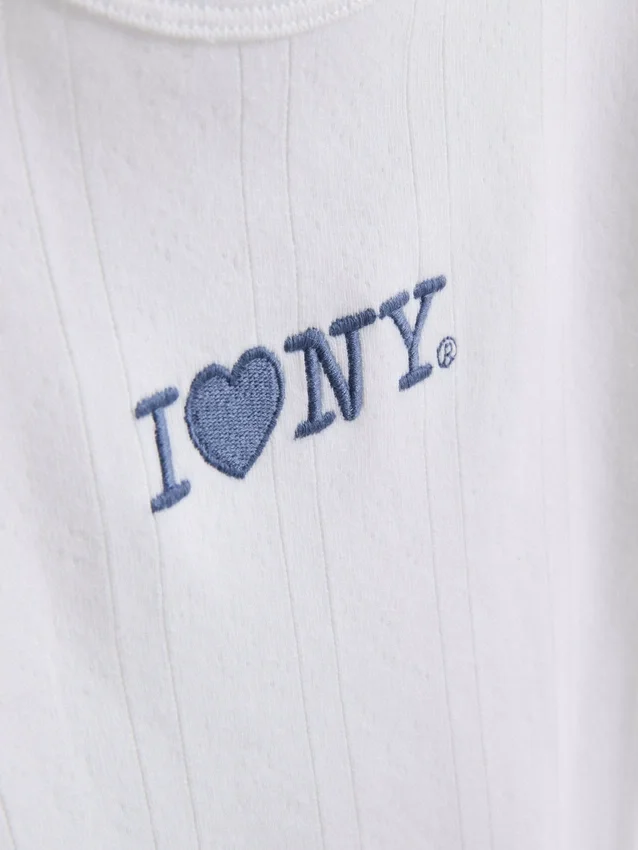 7–15 Jahre | Hemd mit „I Love New York“-Stickerei 7–15 Jahre | Hemd mit „I Love New York“-Stickerei