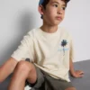 7–15 Jahre | Hemd mit Palmenmotiv und Strukturmuster 7–15 Jahre | Hemd mit Palmenmotiv und Strukturmuster