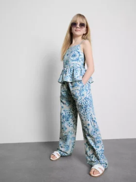 7–15 Jahre | Hose mit Mosaikfliesen-Print