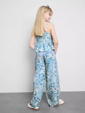 7–15 Jahre | Hose mit Mosaikfliesen-Print