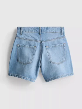7–15 Jahre | Jeans-Shorts mit Strassschleife