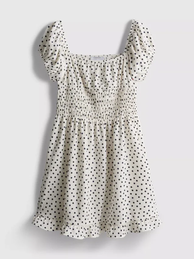7–15 Jahre | Kleid mit Puffärmeln 7–15 Jahre | Kleid mit Puffärmeln