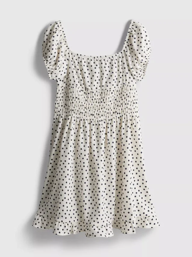 7–15 Jahre | Kleid mit Puffärmeln 7–15 Jahre | Kleid mit Puffärmeln