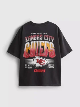 7–15 Jahre | NFL Kansas City Chiefs Hemd mit Acid-Wash-Optik