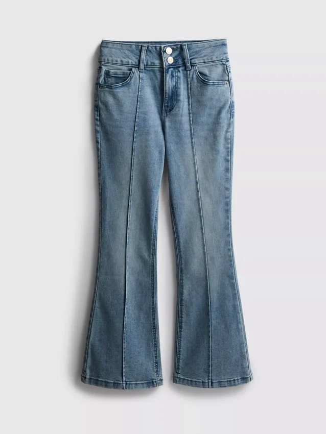 7–15 Jahre | Pintuck-Flare-Jeans 7–15 Jahre | Pintuck-Flare-Jeans